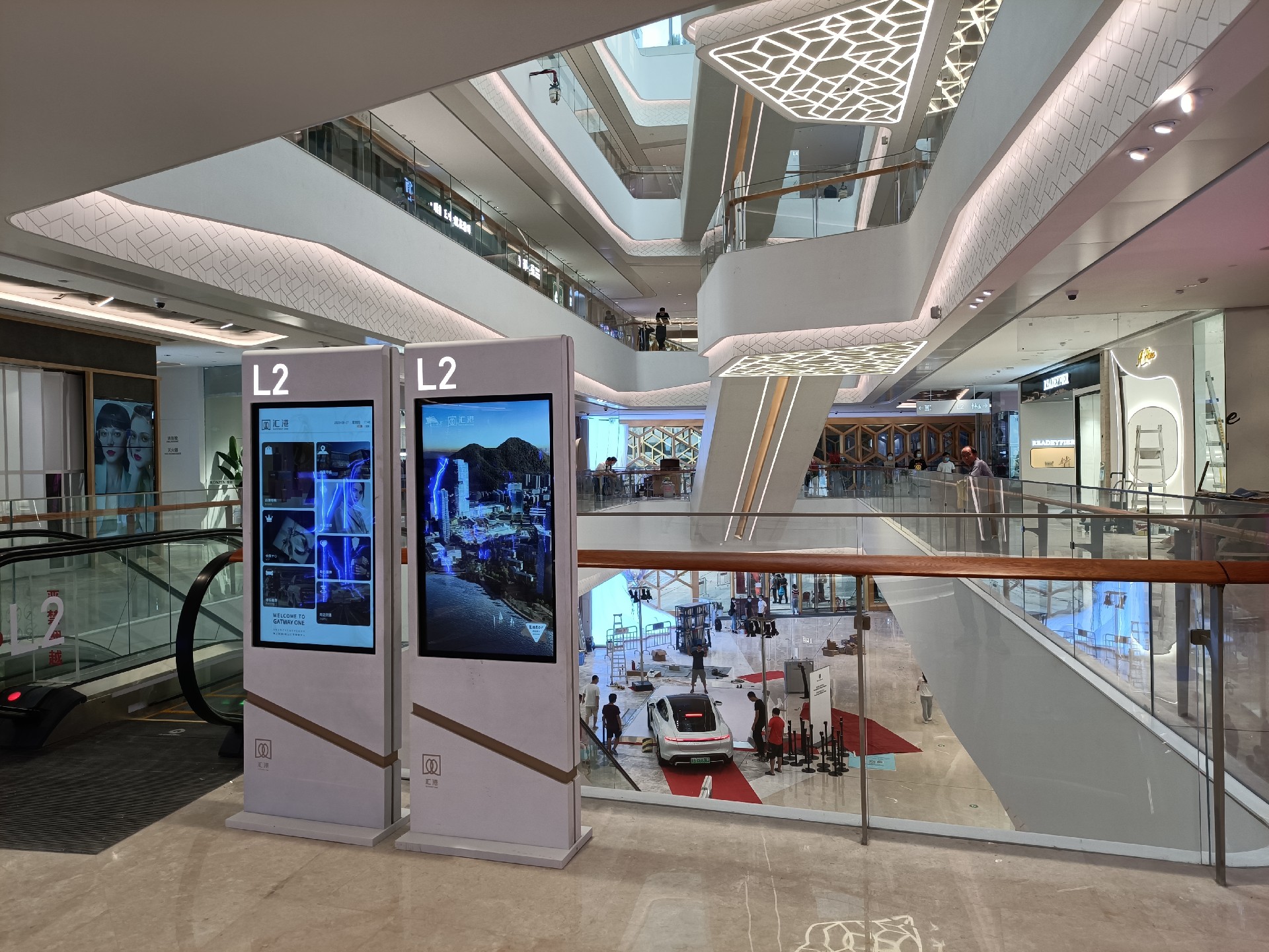 觸摸導航查詢導覽檢索商場寫字樓學校圖書館觸摸查詢一體機